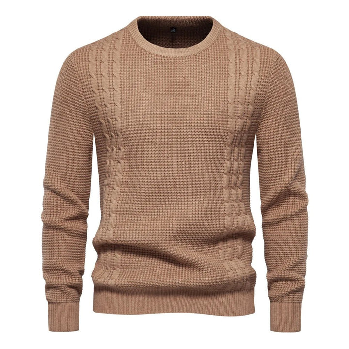Drechsler | Stickad Casual Varm Herrpullover